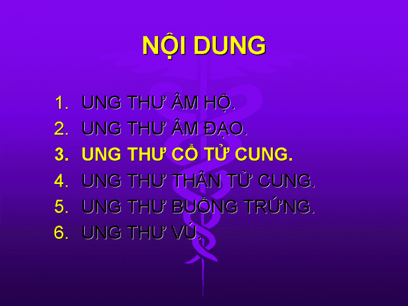 Tổng quan về ung thư phụ khoa